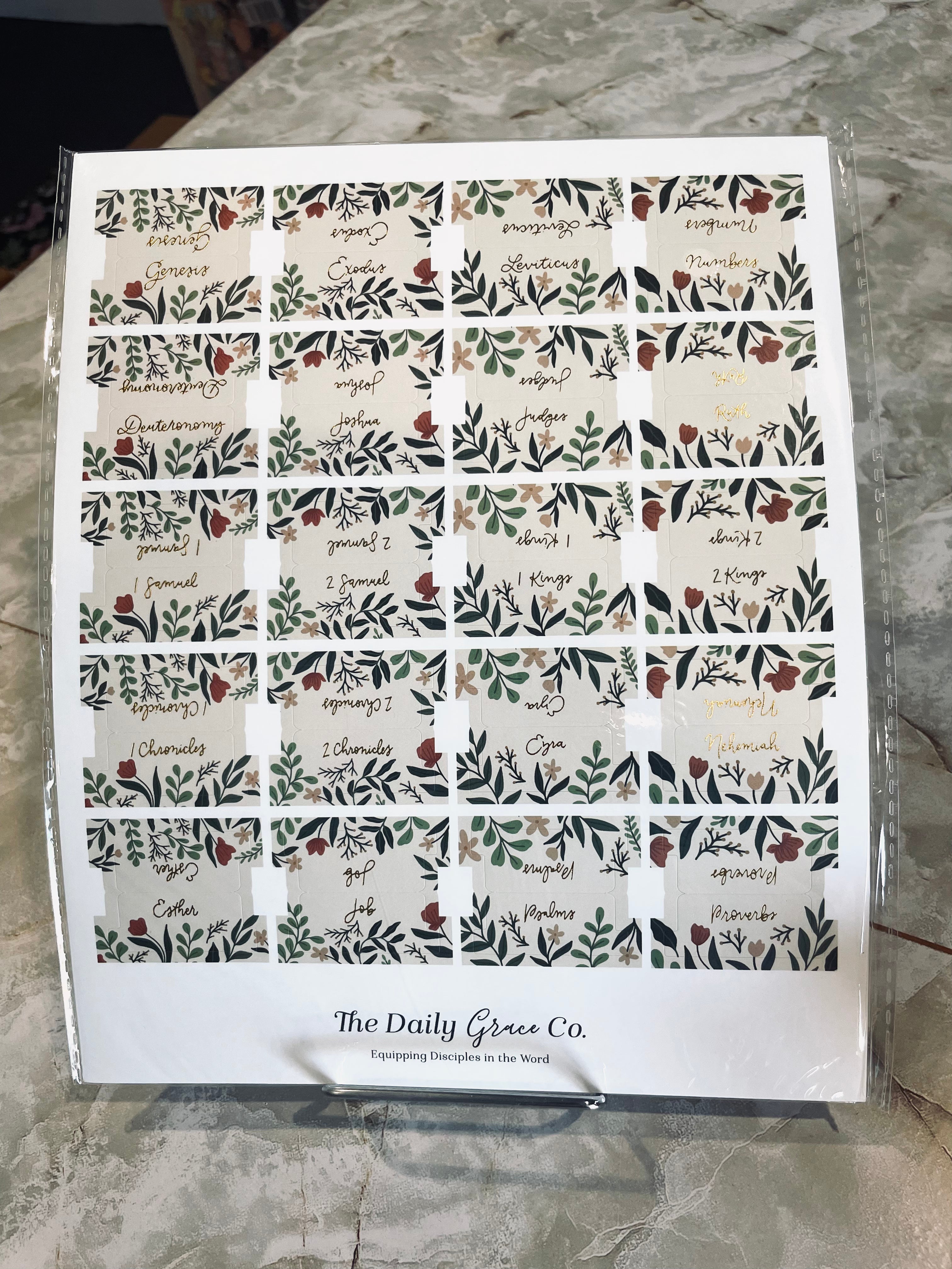 Bible tabs